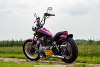 Honda Rebel 450 full wrap in Teckwrap Passionate Purple.