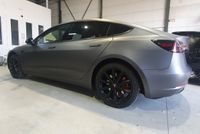 Tesla Model S schade herstel in full wrap 3M 2080series.